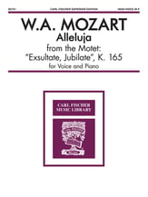 Alleluja Vocal Solo & Collections sheet music cover